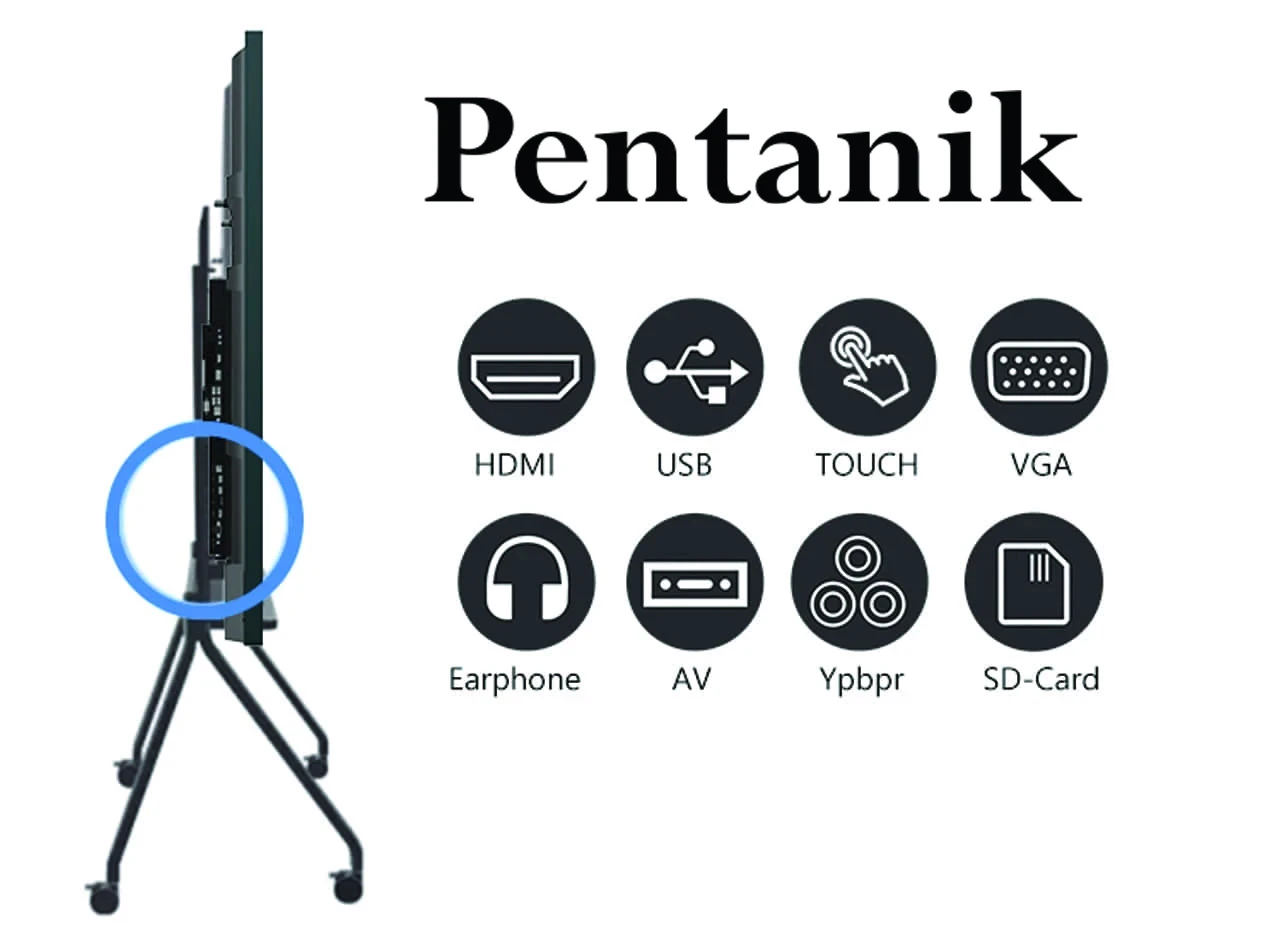 Pentanik 86 Inch Smartboard Pentanik 86 Inch, view 3